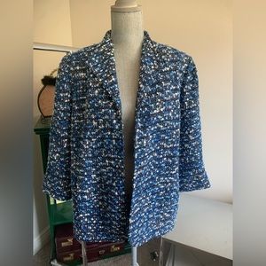 Alfred dunner blue jacket